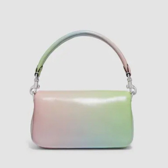 COACH Pillow Tabby 18 Ombre Napa Leather multi color mini crossbody bag - Picture 4 of 17